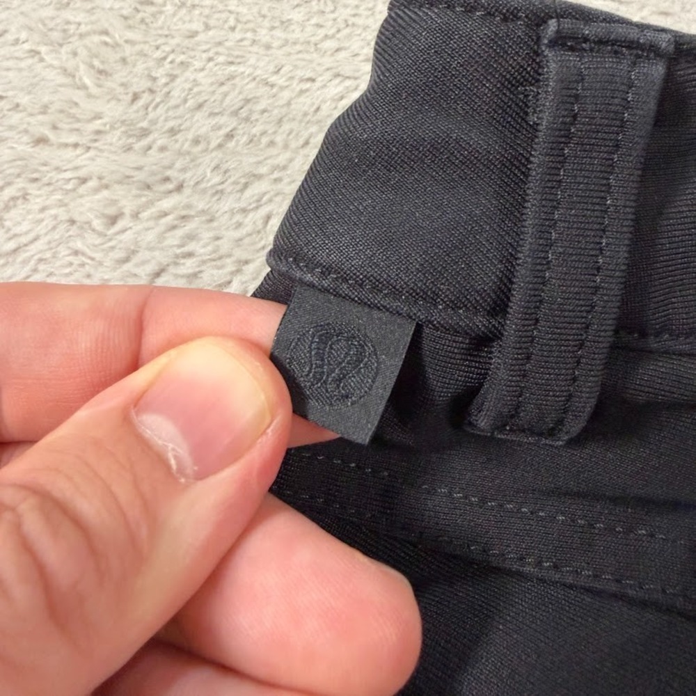 Lululemon Mens 32x32 Black 5-Pocket Pants Slim Fit Stretch Casual Trousers EUC - Picture 4 of 10